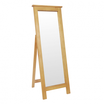 York Pine Bedroom Cheval Mirror